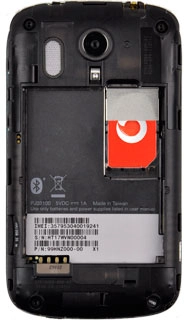 Place your SIM in the SIM holder.Slide the SIM into the SIM holder.