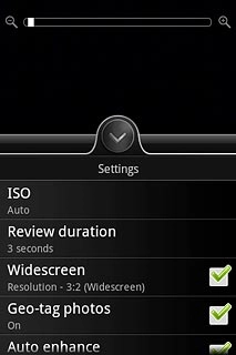 When the box next to the menu item is ticked (V), the function is turned on.
