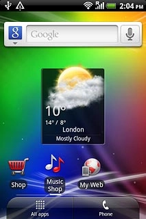 To remove a display shortcut:Press and hold the required shortcut.