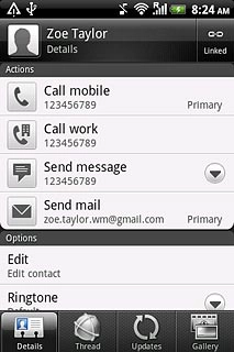 Press the required number.