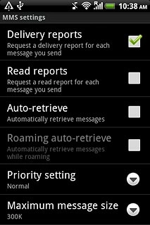 Press Auto-retrieve to turn on the function.
