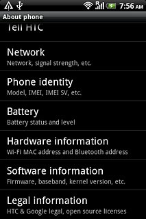 Press Software information.