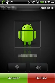 When you have an ongoing call, the new call is signalled by a sound.Press Answer.