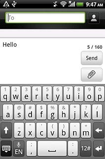 Press To.Key in the first letters of the required contact.Matching contacts are displayed.