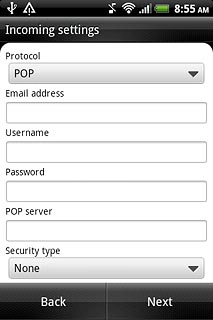 Press the drop down list below Protocol.