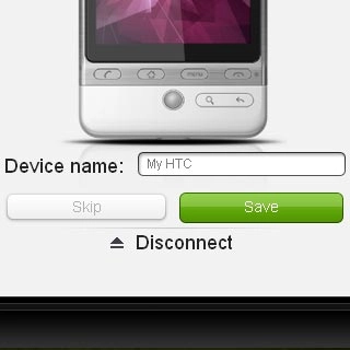 If it's the first time you connect your phone and your computer:Select Save.