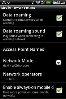 Press Access Point Names.
