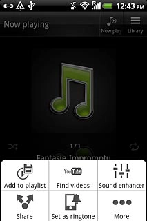 Press Sound enhancer.