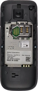 Take hold of the SIM holder catch and lift it up.Turn your SIM so the angled corner of your SIM matches the angled corner of the SIM holder.Place your SIM in the SIM holder.