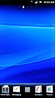 The signal strength icon shows the strength of the network signal at your location. The more lines, the stronger the signal.