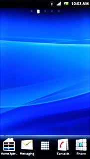 The battery icon shows the remaining battery power. The bigger the coloured section of the icon, the more power.Further information: Charge the battery