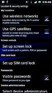 Press Use GPS satellites to turn the function on or off.