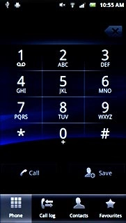 Press and hold 1 to call voicemail.