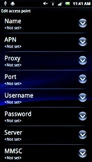 Press APN.