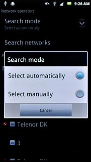 Press Select automatically.