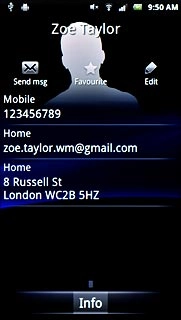 Press the required number.