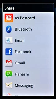 Press one of the following options:Facebook, go to 3a.