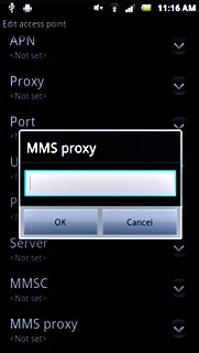 Key in 10.202.002.060 and press OK.