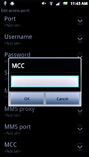 Key in 505 and press OK.