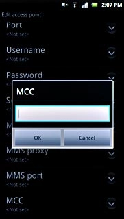 Key in 505 and press OK.