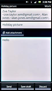 Press Add attachment.