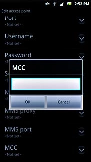 Key in 505 and press OK.
