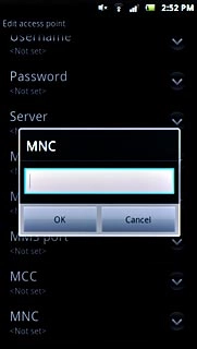 Key in 03 and press OK.