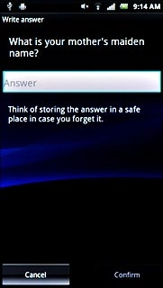 Press Answer and key in the answer to the selected question.