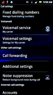 Press Additional settings.