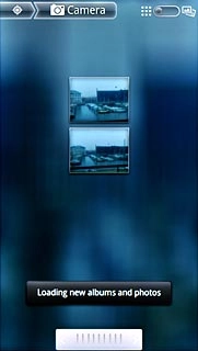 Go to the required folder.Press the required picture.