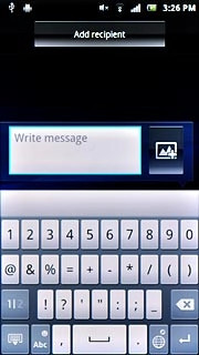 Press Abc to return to text input.