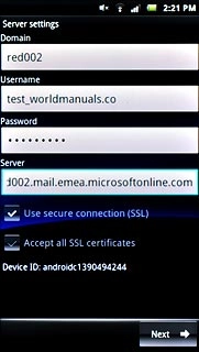 Press Accept all SSL certificates to turn on the function.