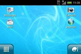 The 3G icon shows that 3G is available. If 3G isn't available, a different network mode is automatically selected.Further information: Select network mode