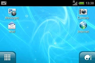 The text/picture message icon shows that you've received a new text or picture message.Further information:Read text messageRead picture message