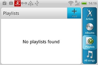 Press Add.Key in the name for the playlist.