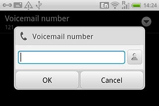 Key in +61414121121 and press OK.