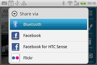 Press Bluetooth.