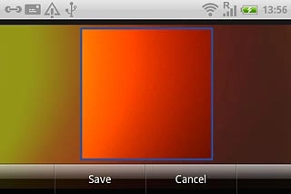 Drag the frame to the required position to select the required detail.