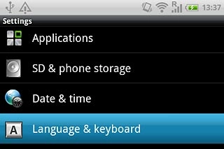 Press Language & keyboard.