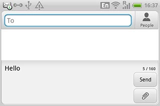 Press To.Key in the first letters of the required contact.Matching contacts are displayed.
