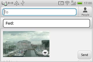 Press To.Key in the first letters of the required contact.Matching contacts are displayed.