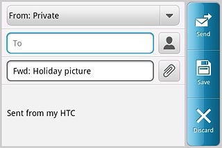 Press To.Key in the first letters of the required contact.Matching contacts are displayed.