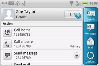 Press the merge icon.