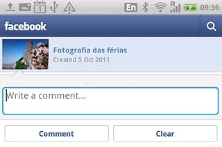 Press Write a comment ....