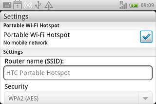 When the box next to the menu item is ticked (V), the function is turned on.