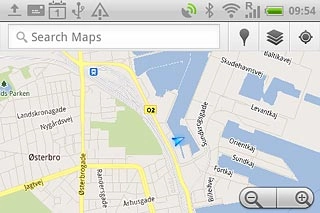 Press Search Maps.Key in the required destination.Results matching what you key in are displayed.