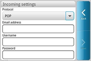 Press the drop down list below Protocol.