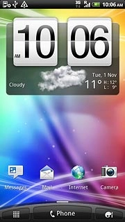 The 3G icon shows that 3G is available. If 3G isn't available, a different network mode is automatically selected.Further information: Select network mode