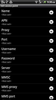 Press APN.