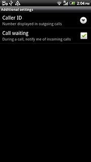 When the box next to the menu item is ticked (V), the function is turned on.